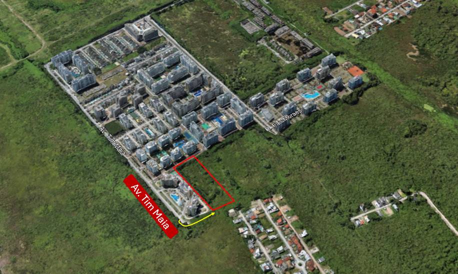 Lote em Rio de Janeiro, Recreio Dos Bandeirantes, Avenida Tim Maia, 7600, RJ. Área: 10722m2