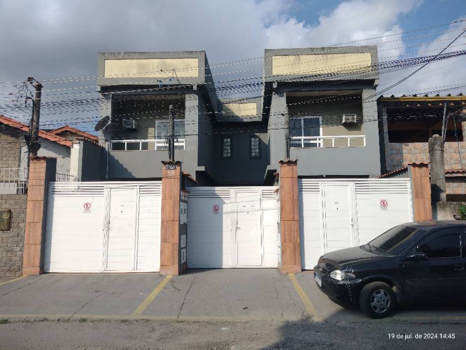 Casa em São João de Meriti, Parque Novo Rio, R Bertioga, 36, RJ. Área: 84m2