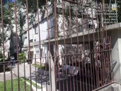 Apartamento em Santa Maria, Centro, Rua Coronel Niederauer, 265, RS. Área: 55m2