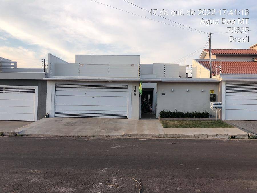 Casa em Água Boa, Centro, Rua 8-A, 146, MT. Área: 0m2