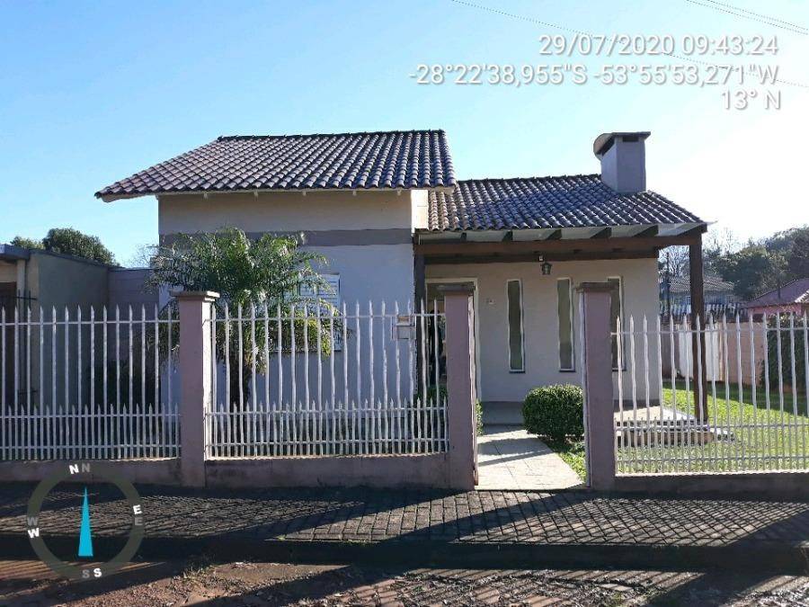 Casa em Ijuí, Herval, Almiro Berwig, 12, RS. Área: 113m2