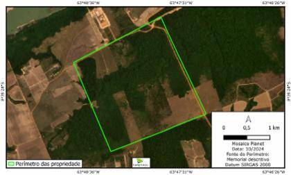 Lote em Porto Velho, Área Rural De Porto Velho, Área Rural - Lts. 02b, 04, 05 Pf Alto Madeira, 2, RO. Área: 4687081m2 - imagem 0