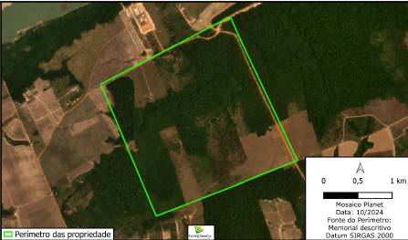 Lote em Porto Velho, Área Rural De Porto Velho, Área Rural - Lts. 02b, 04, 05 Pf Alto Madeira, 2, RO. Área: 4687081m2