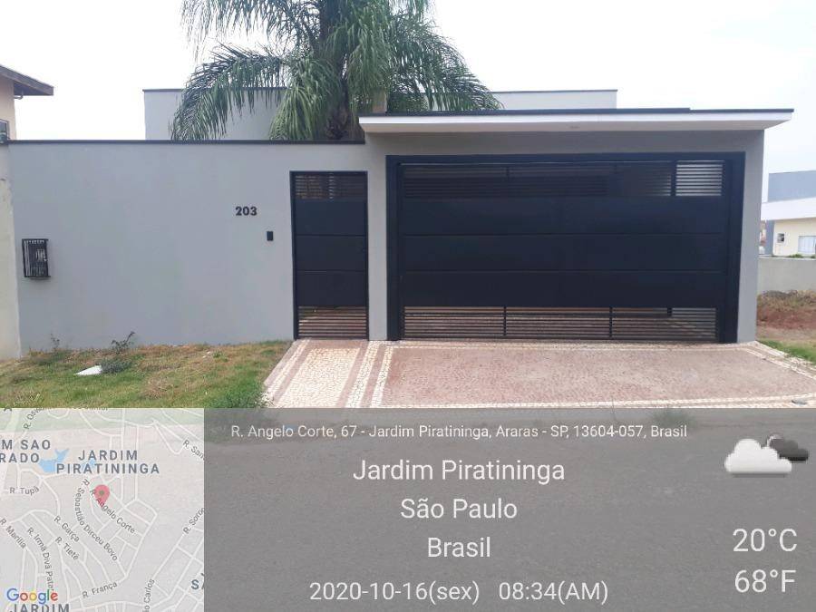 Casa em Araras, Jardim Piratininga, Rua Ângelo Corte, 203, SP. Área: 0m2 - imagem 0