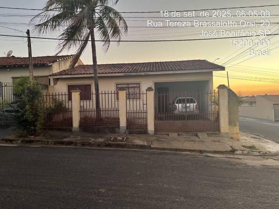 Casa em José Bonifácio, Vila Da Saudade, Rua Tereza Brassalote Orsi, 20, SP. Área: 108m2