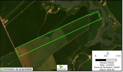 Fazenda em Lucas do Rio Verde, Zona Rural, Lote 36 Do Setor 01 Do Projeto Especial De Assentamento Lucas Do Rio Verde, S/N, MT. Área: 1878295m2