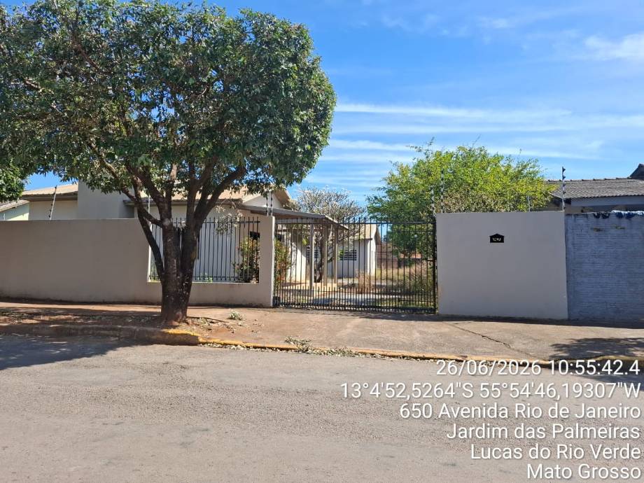Casa à venda na Avenida Rio de Janeiro - Lucas do Rio Verde/MT Código: 02.25536