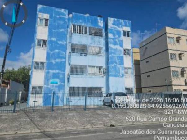 Apartamento em Jaboatão dos Guararapes, Piedade, Rua Campo Grande, 1366, PE. Área: 65m2