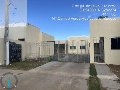 Casa à venda na Rua Juvenal Badoco - Campo Verde/MT Código: 02.27557