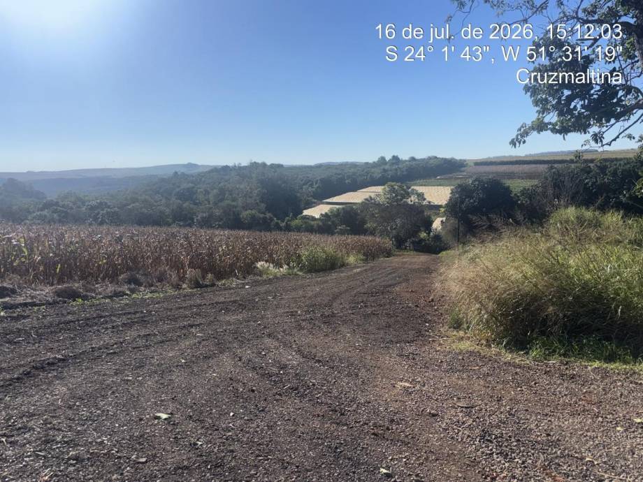Lote à venda na Estrada Pedreirinha - Cruzmaltina/PR Código: 02.26208